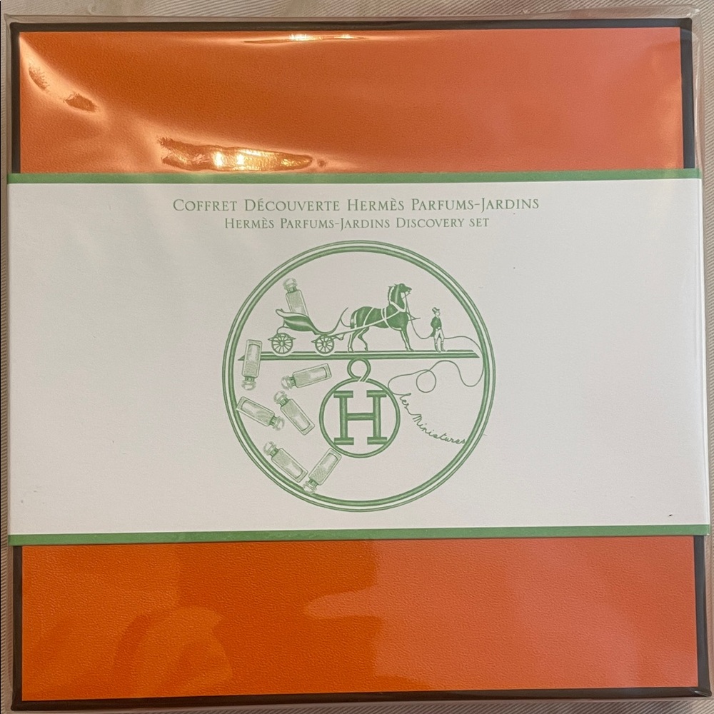 Hermès Parfums-Jardins Discovery Set - Orange and Green